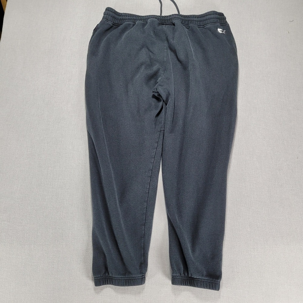 Vintage Pittsburgh Steelers Starter Sweatpants XXL 90's Fadded Black - Picture 10 of 12